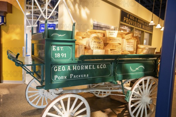 Austin, Minnesota - The SPAM Museum. SPAM is a lunch meat made of pork and ham, canned by Hormel Foods