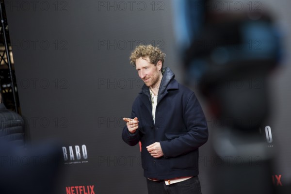 Louis Klamroth at the premiere of the Netflix film Babo in the Astor Film Lounge Berlin on 24.10.2025