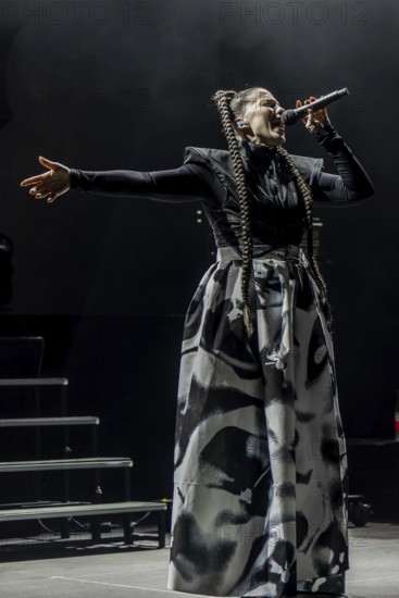 LaFee (real name: Christina Klein) live on Shadow & Light Tour 2025 at Berlin's Tempodrom on 26.10.2025