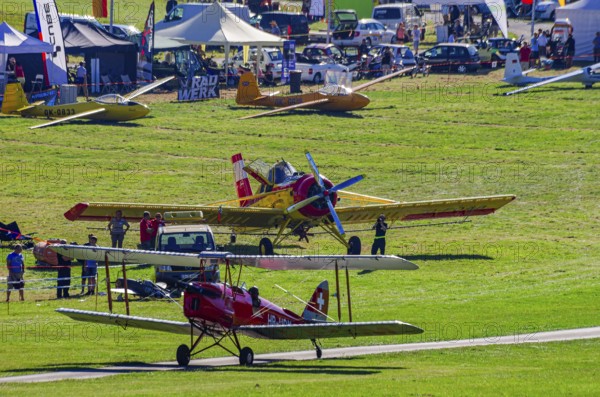Fliegerbergfest des Luftsportverein Rossfeld 2012 auf dem Rossfeld in Metzingen-Glems, Baden-Württemberg, Germany, for editorial use only