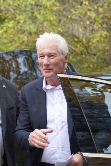Richard Gere (International Chairman of the International Campaign for Tibet), arriving for the Snow Lion Human Rights Prize, Umweltforum Berlin, Berlin, 25.10.2025