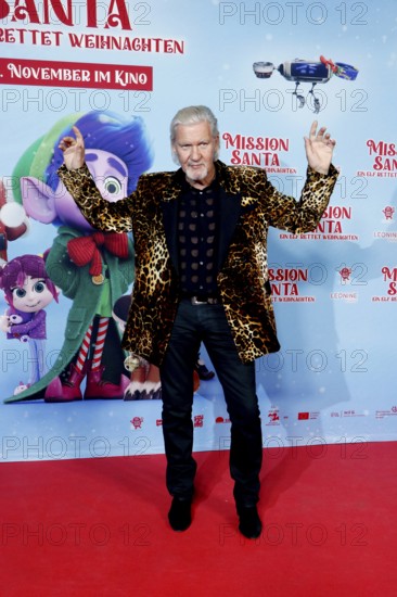 Johnny Logan at a special screening of MISSION SANTA - AN ELF SAVES CHRISTMAS at the Kulturbrauerei in Berlin on 25.10.2025