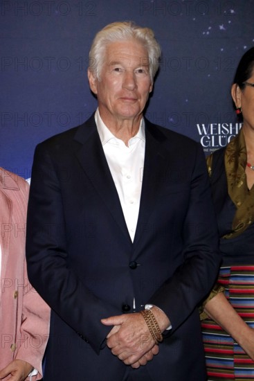 Richard Gere during a photocall in front of the presentation of the documentary about the life of the Dalai Llama, WISDOM OF HAPPINESS of which he is executive producer, at the Kulturbrauerei in Berlin on 24.10.2025