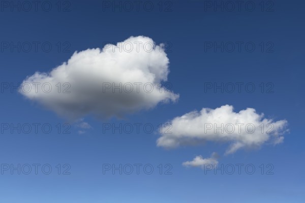 White Stratocumulus clouds against blue sky, international