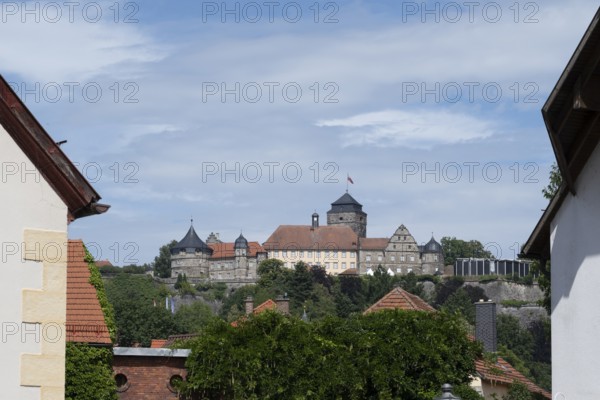 Rosenberg Fortress, Obere Altstadt, Kronach, Upper Franconia, Franconia, Bavaria, Germany