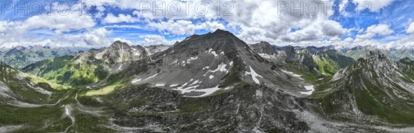 Lasörling, alpine panorama, Hohe Tauern, East Tyrol, Tyrol, Austria