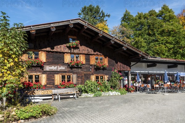 Gasthof Laiter, Stillachtal, Oberstdorf, Oberallgäu, Allgäu, Bavaria, Germany