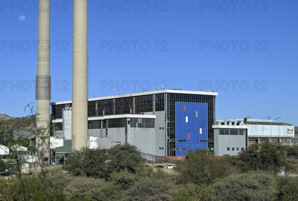 Industrial building of Nam Power, Namibian state electricity supplier, Windhoek, Khomas region, Namibia