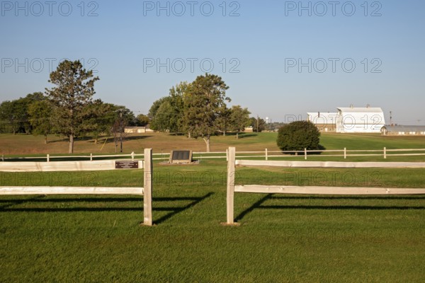 Canton, South Dakota - A marker lists the names of 120 patients at the Canton Asylum for Insane Indians who are buried in unmarked graves. Not all inmates of the federal facility, which closed in 1934, were insane. The cemetery is now surrounded by the Hiawatha Golf Course