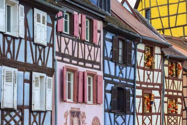 Half-timbered houses in Petite Venise, Colmar