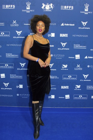 Jane Chirwa, DEUTSCHER SCHAUSPIELPREIS 2025, Red Carpet at PULLMAN BERLIN SCHWEIZERHOF, Berlin, 09.10.2025