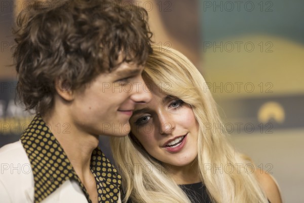 Mason Thames and Mckenna Grace on the red carpet for the special screening of All das Ungesagte zwischen uns - Regretting You at Zoo Palast, Berlin, 12 October 2025