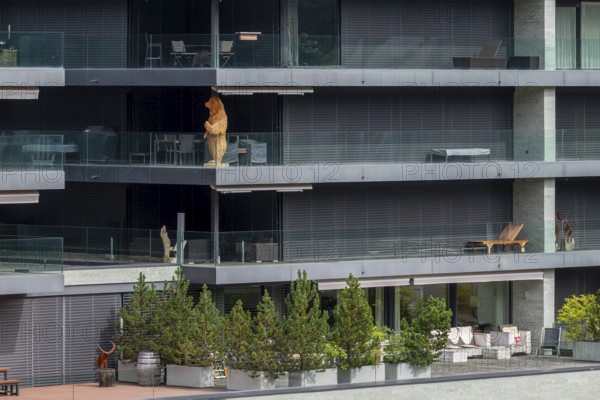 Apartment block, Arosa, Graubünden, Switzerland
