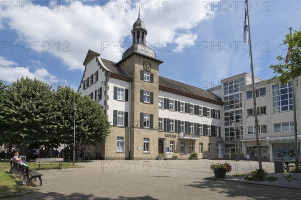 Town Hall, Old Town, Kettwig, Essen, Rur region, North Rhine-Westphalia, Germany