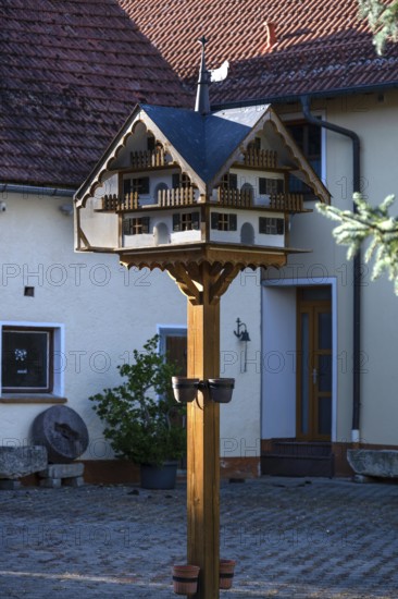 Pigeon house on a farm, Bavaria, Germany