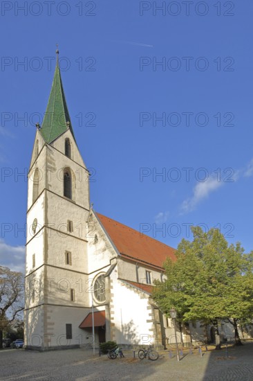 Collegiate Church of St Moriz built 14th century, Rottenburg am Neckar, Neckar Valley, Baden-Württemberg, Germany