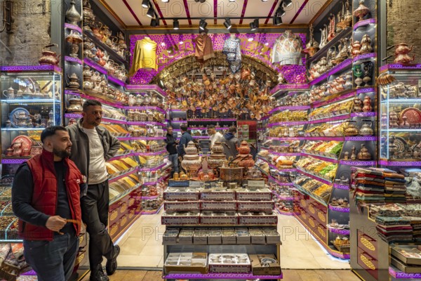 The Egyptian Bazaar Misir Çarsisi or Spice Bazaar in Eminönü, Istanbul, Turkey