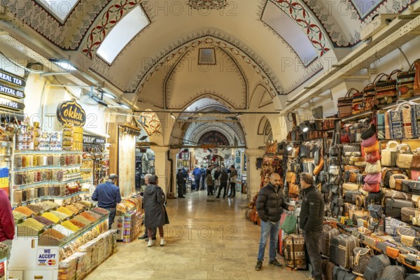 In the Grand Bazaar Kapali Çarsi Istanbul, Turkey
