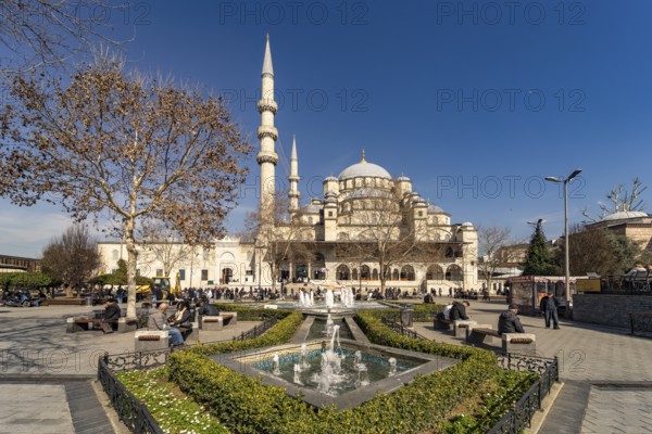 The New Mosque Yeni Camii in Istanbul, Turkey