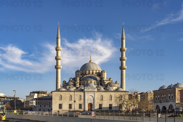 The New Mosque Yeni Cami in Eminönü, Istanbul, Turkey