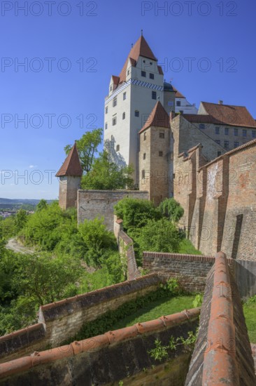 Burg Trausnitz, Landshut, Bayern, Deutschland