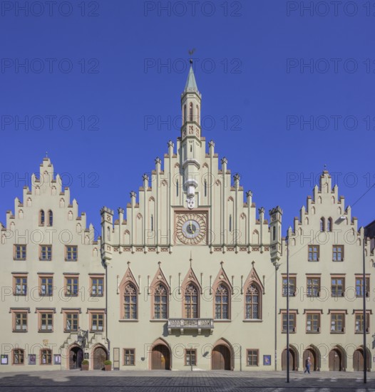 Rathaus in der Altstadt, Landshut, Bayern, Deutschland