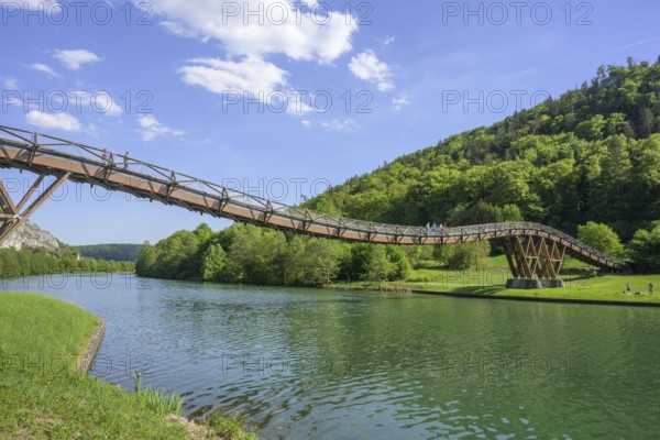 Tatzelwurmbrücke, Randeck, Essing, Bayern, Deutschland