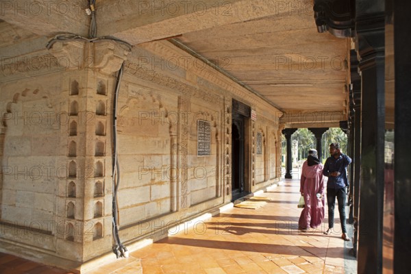 Gumbaz or mausoleum of Tipu Sultan and his family, interior view, Srirangapatna, Karnataka, India