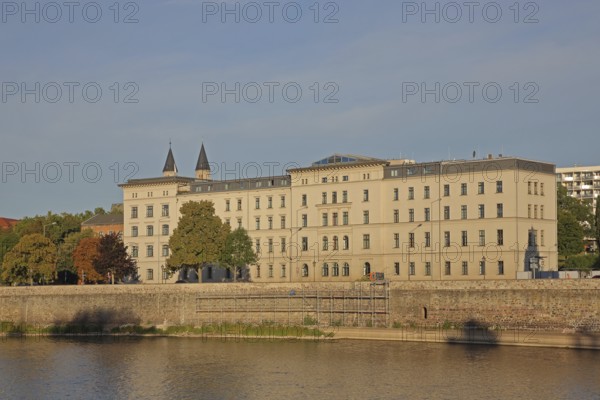 Vitanas Dementia Centre, retirement home, hospital, Elbufer, Elbe, Magdeburg, Saxony-Anhalt, Germany