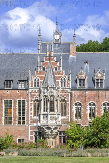 Kasteel van Arenberg, Arenberg Castle, 16th century Flemish Renaissance château in Heverlee, now owned by the KU Leuven, Flemish Brabant, Belgium