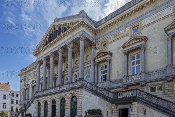 Oud Gerechtsgebouw Gent, 19th century Neoclassical old courthouse in the city Ghent, East Flanders, Belgium
