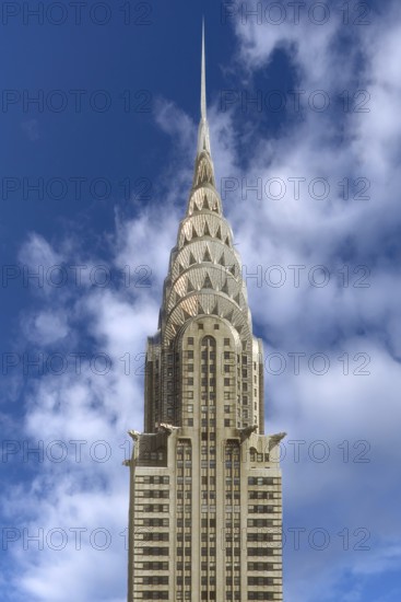 Crysler Building, built in Art Deco style in 1928, New York City, USA