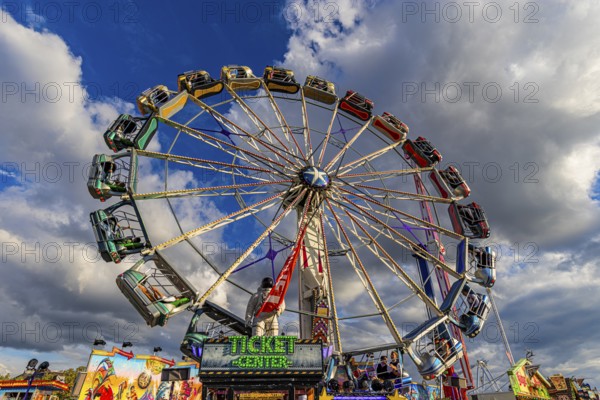 Ride Moonraker, Festwiese, Theresienwiese, Oktoberfest, Munich, Upper Bavaria, Bavaria, Germany