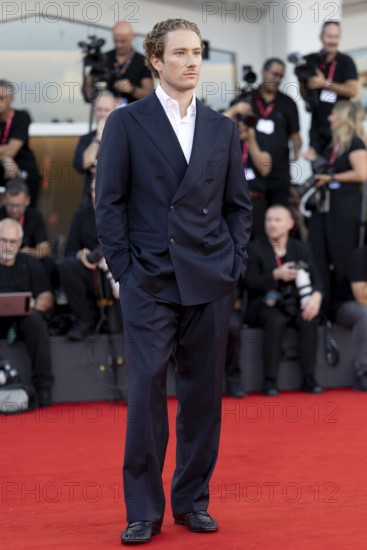Venice, Italy - 2 September 2025: Guest during the red carpet of - A house of Dynamite - during the 82nd Venice International Film Festival