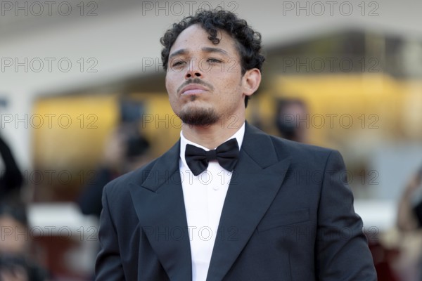 Venice, Italy - 2 September 2025: Anthony Ramos Martinez during the red carpet of - A house of Dynamite - during the 82nd Venice International Film Festival