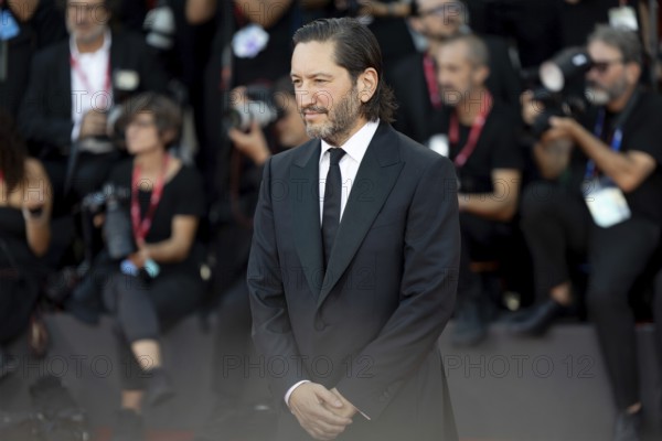 Venice, Italy - 2 September 2025: Greg Shapiro during the red carpet of - A house of Dynamite - during the 82nd Venice International Film Festival