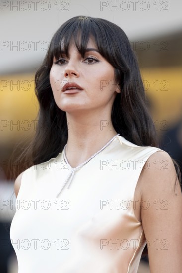 Venice, Italy - 1 September 2025: Paola Cossentino during the red carpet of - The Smashing Machine - during the 82nd Venice International Film Festival