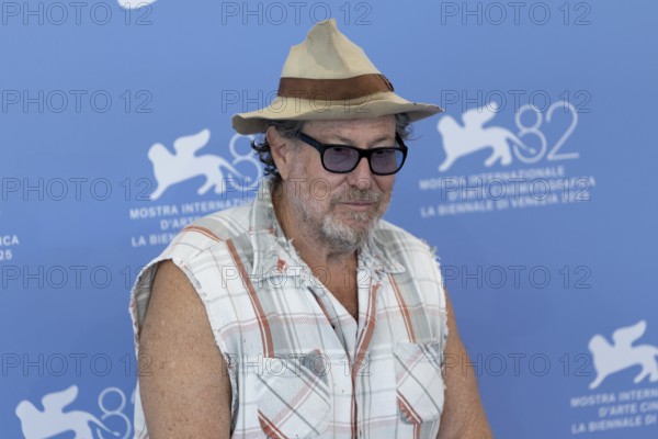 Venice, Italy - 3 September 2025: Julian Schnabel during the Photo Call of - In the Hand of Dante - during the 82nd Venice International Film Festival