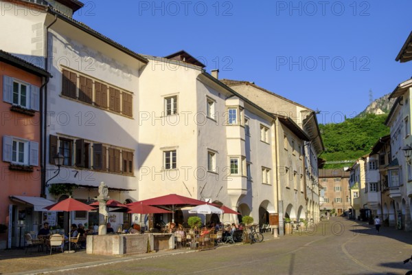 Laubengasse, Tramin, Wine Route, South Tyrol, Italy