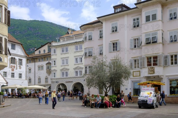 Kornplatz, Bolzano, South Tyrol, Italy