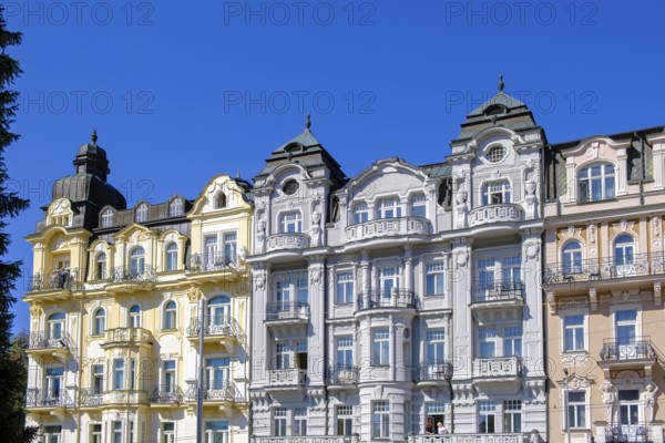 Grand Hotels at the Spa Park, Mariánské Lázne, Mariánské Lázne, Czech Republic, Czech Republic
