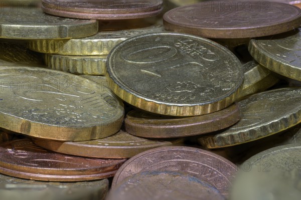 Euro coins