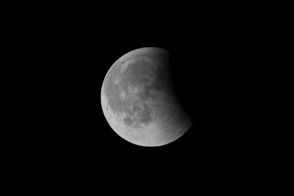 Lunar eclipse as seen from Berlin on 07.09.2025