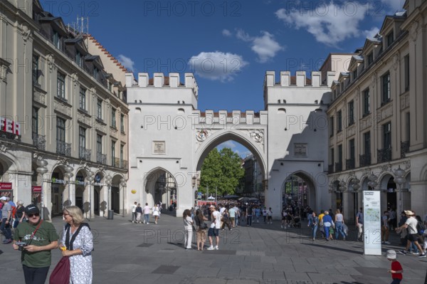 Karlstor am Stachus, built in 1791, Munich Bavaria, Germany