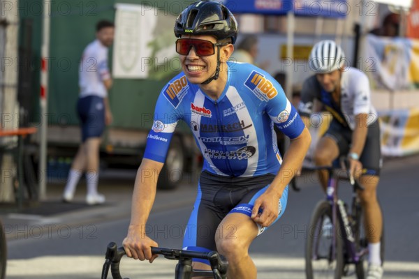 42nd Kerwe cycle race in Mutterstadt, Palatinate. Prize of the municipality & Sparkasse Vorderpfalz***Picture: Winner Fabio Neuffer (RG Heilbronn)