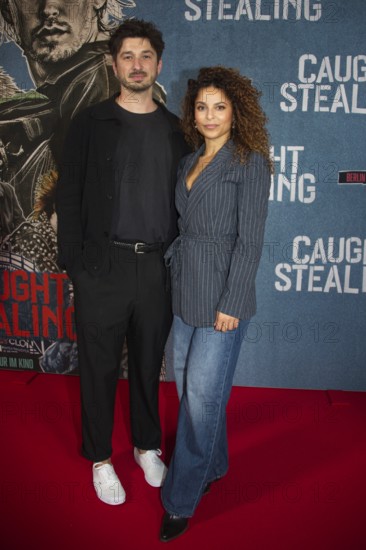 Sorin Stanciu and Patricia Meeden, CAUGHT STEALING (in cinemas from 28.08.2025), exclusive screening at the ASTOR Film Lounge, Berlin, 23.08.2025