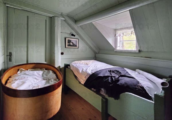 Bustarfell, a former peat farm, now a museum, East Iceland, Iceland