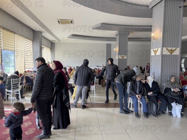 Temporary shelters set up for people displaced by the powerful 7.8-magnitude earthquake that struck Turkey, leaving tens of thousands dead and injured. Kahramanmaras, Turkey. February 6, 2023, Kahramanmaras, Turkey