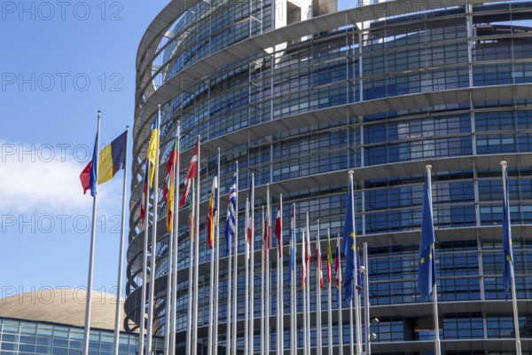 The European Parliament in Strasbourg