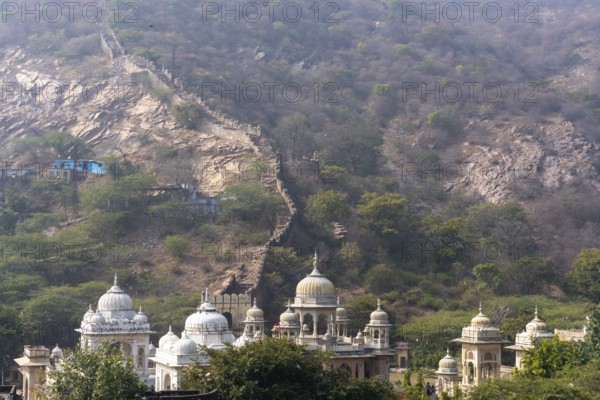Gaitore Ki Chhatriyan Gaitore Ki Chhatriyan, Brahmanpuri, Jaipur, Rajasthan, India